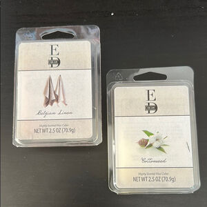 ED On Air Wax Melts Belgian Linen Cottonseed 2 Pack New